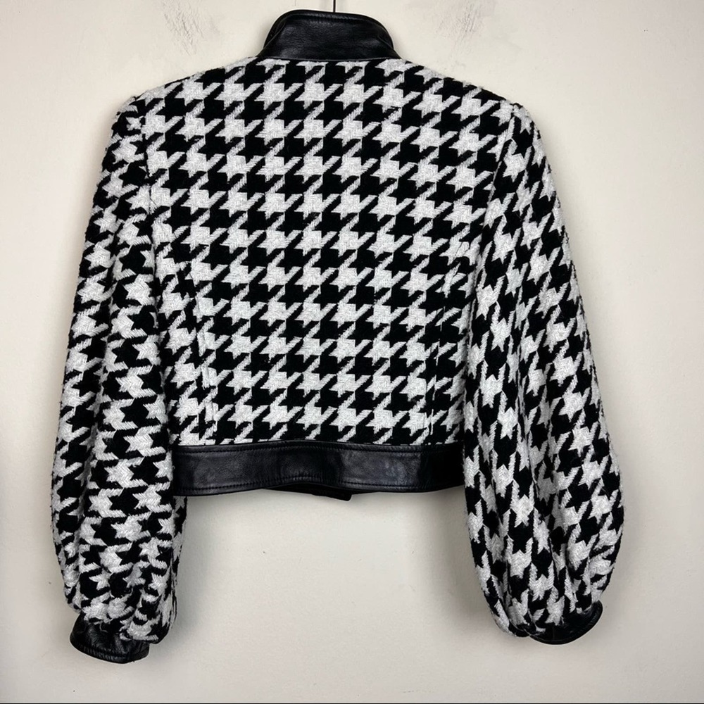 Dolce & Gabbana Houndstooth Cropped Jacket - Picture 3 of 12